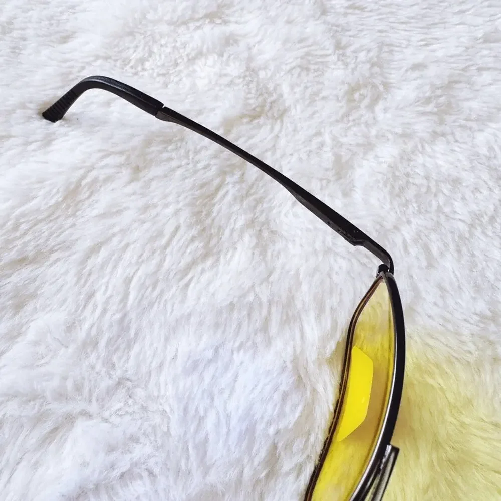 Oscar Black Aviator Sunglasses